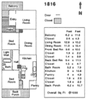 1816 Floor Plan