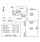 Unit 1 - Floor Plan