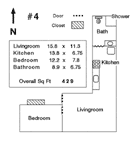 Unit 4 - Floor Plan